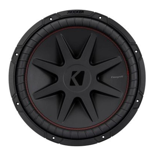 Kicker 52CVR154 15" CompVR Dual 4-Ohm Voice Coil Car Subwoofer - Each