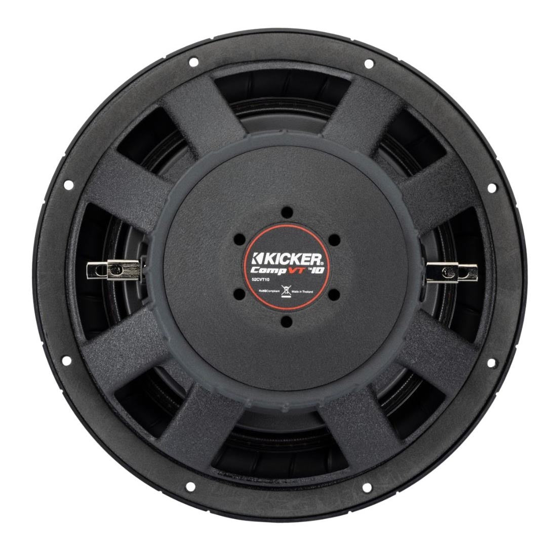 Kicker 52CVT104 CompVT Series 10" 4-Ohm Subwoofer - Each