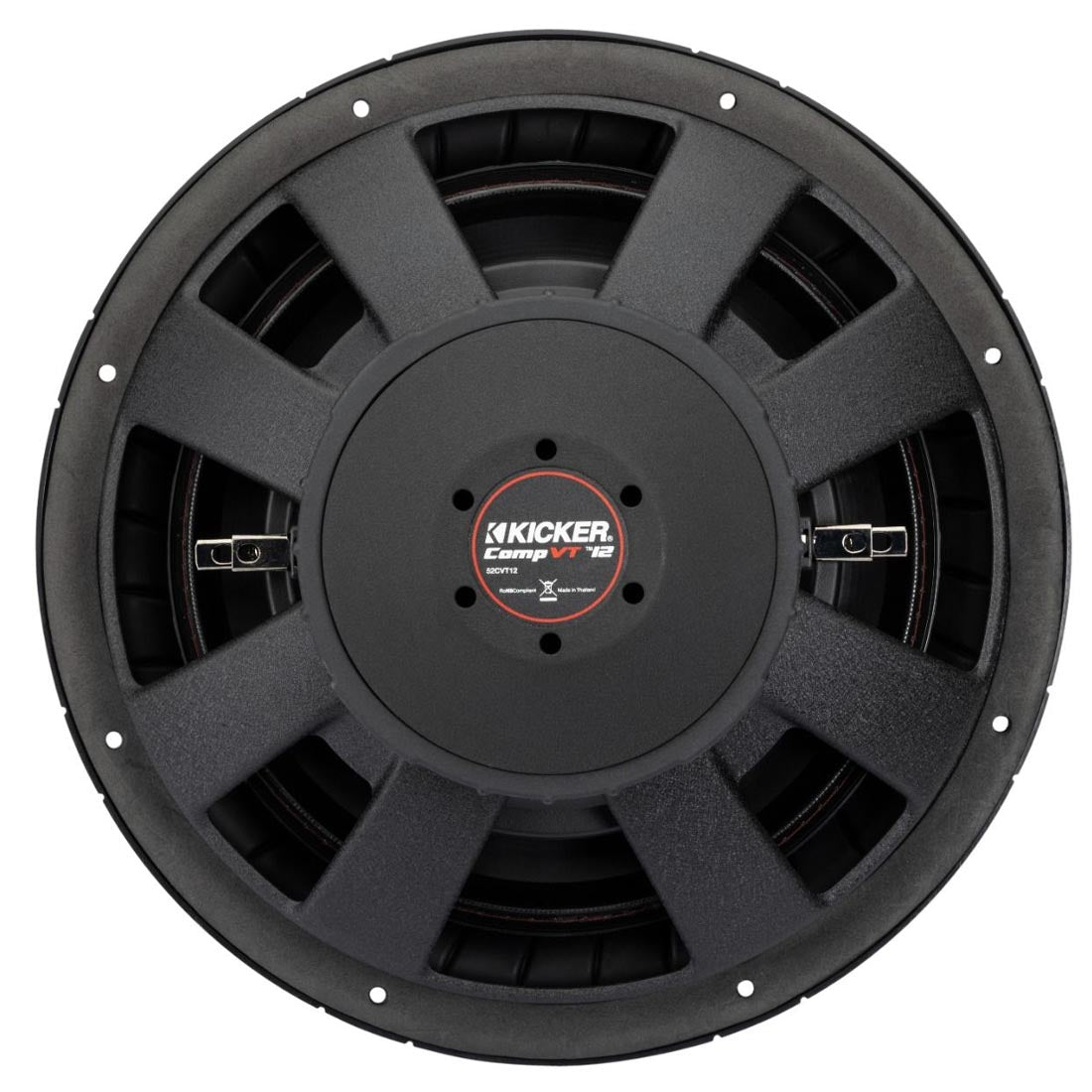 Kicker 52CVT122 CompVT Series 12" 2-Ohm Subwoofer - Each