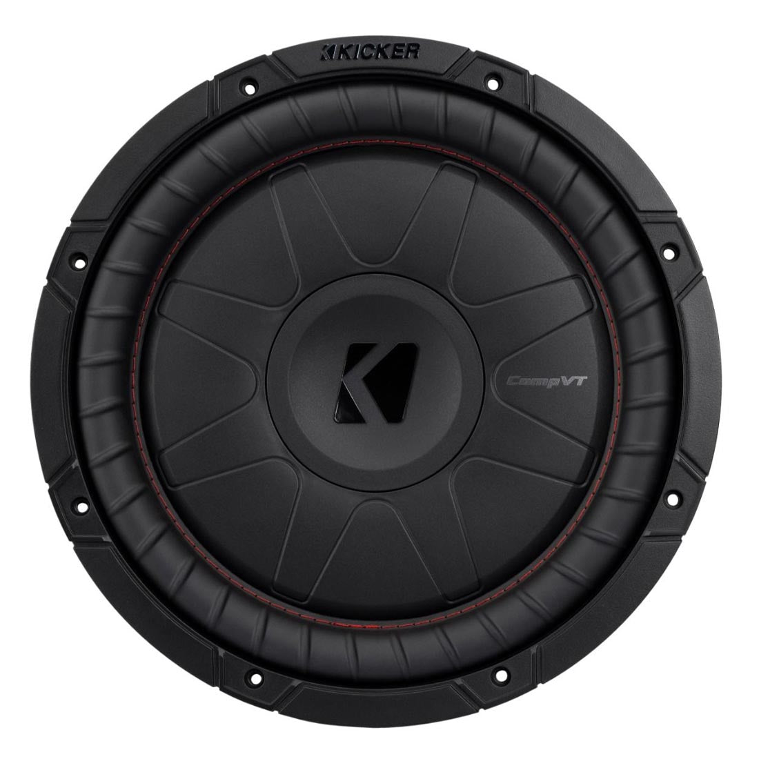 Kicker 52CVT124 CompVT Series 12" 4-Ohm Subwoofer - Each