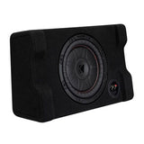Kicker 52CVTDF102 10" Sealed Downward-Firing Loaded Subwoofer Enclosure - Each