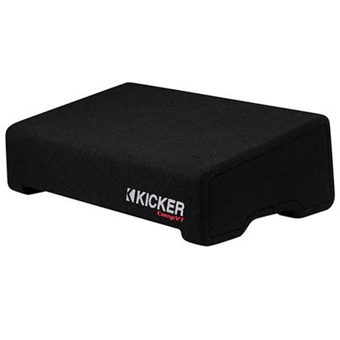 Kicker 52CVTDF122 12" Sealed Downward-Firing Loaded Subwoofer Enclosure - Each