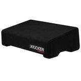 Kicker 52CVTDF122 12" Sealed Downward-Firing Loaded Subwoofer Enclosure - Each