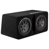 Kicker 52DCVR122 CompVR 12" Vented Dual Loaded Subwoofer Enclosure - Each
