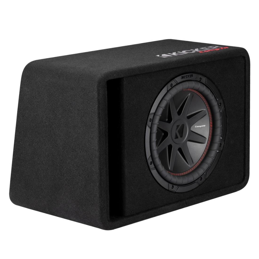 Kicker 52VCVR122 CompVR 12" Vented Loaded Subwoofer Enclosure - Each