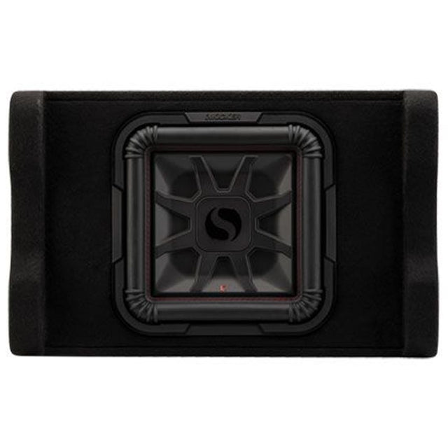 Kicker 53PL7TDF10 10" Powered Shallow-Mount Loaded Subwoofer Enclosure