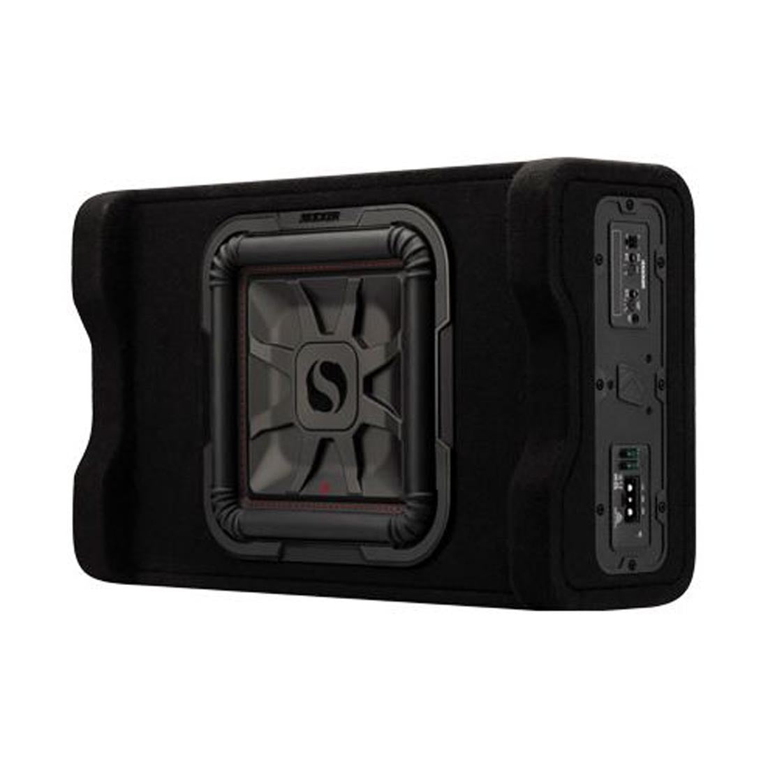Kicker 53PL7TDF12 12" Powered Shallow-Mount Loaded Subwoofer Enclosure