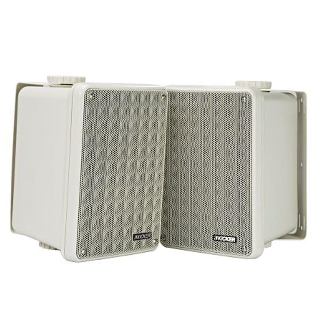 Kicker KB6 2-Way Full Range Indoor Outdoor Speakers - Pair