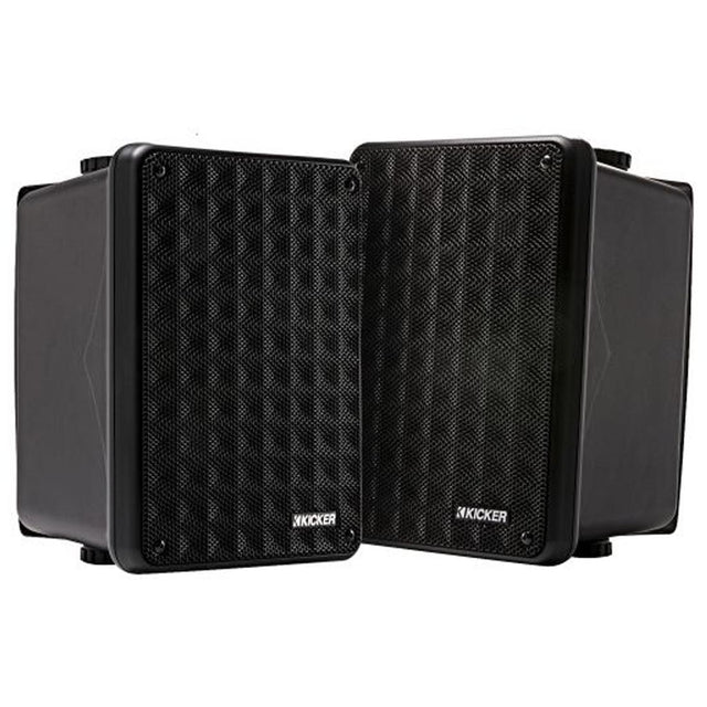 Kicker KB6 2-Way Full Range Indoor Outdoor Speakers - Pair