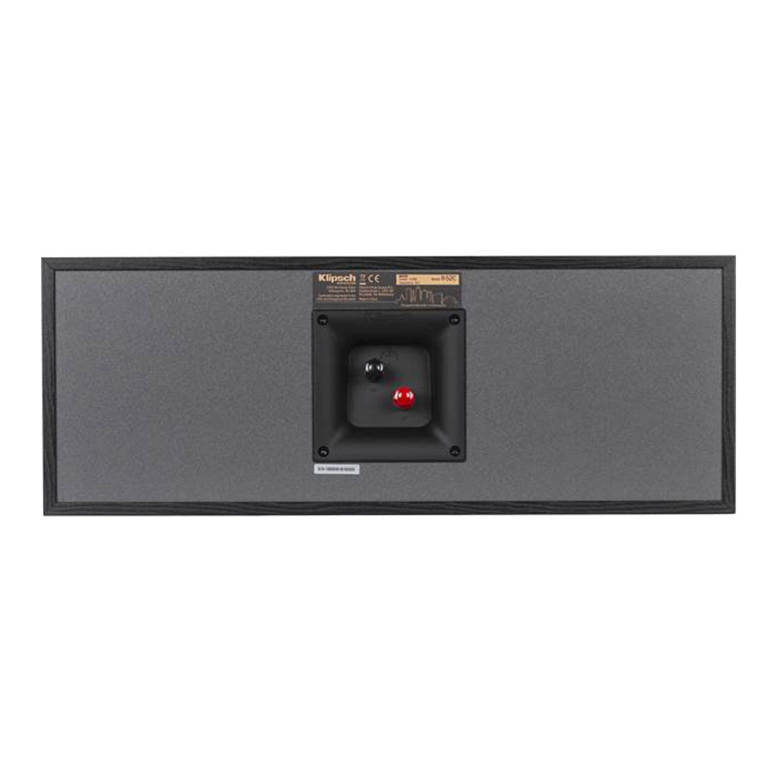 Klipsch R-52C Reference Center Channel Speaker – Black