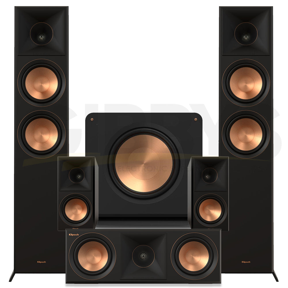 Klipsch RP-5000FBII Reference Premiere 5.1 Speaker Bundle #2 - Gibbys ...