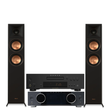 Onkyo Muse Y-50 Network Streamer Integrated Amplifier | Onkyo C30B CD Player |  Klipsch RP-6000F II Floor Standing Speakers - Pair - Bundle
