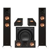 Klipsch RP-5000FBII Reference Premier MK-II5.0SpeakerBundle 3JL Audio D108-GLOSS8 Powered Subwoofer- 96281-Bundle