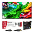 LG 65QNED85AUA 65" QNED evo AI MiniLED 4k Smart TV | Ultralink KIT3LED Home Entertainment Starter Kit Bundle
