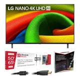 LG NU70 Nano 4K UHD AI Smart TV - 2026 | Ultralink KIT3LED Home Entertainment Starter Kit - Bundle