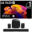 LG B6E OLED AI 4K Smart TV | Sound Suite: H7 Soundbar | W7 Subwoofer | M7 Speaker | M5 Speaker - Bundle