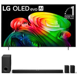 LG B6G OLED 4K AI Smart webOS TV | S90TR 7.1.3 Channel Soundbar with Dolby Atmos and Rear Speakers - Bundle