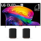 LG C6 OLED evo AI 4K Smart TV | Stereo Suite 5: M5 Sound Suite 1.1.1 Channel Dolby Atmos Wireless Speakers - Bundle