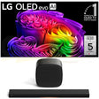 LG G6 OLED evo AI 4K Smart TV | Cinema Suite 7: H7 All-in-One Soundbar | W7 Wireless Subwoofer - Bundle