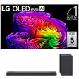 LG G6 OLED evo AI 4K Smart TV | S70TR 5.1.1 Channel Soundbar - Bundle