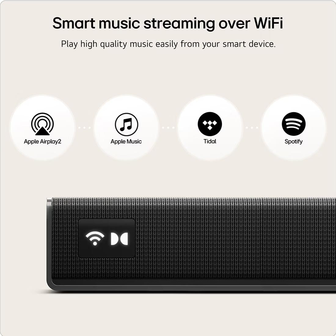 LG Sound Suite Immersive Suite 5 Wireless Bundle: H7 All-in-One Soundbar and M5 Wireless Speakers