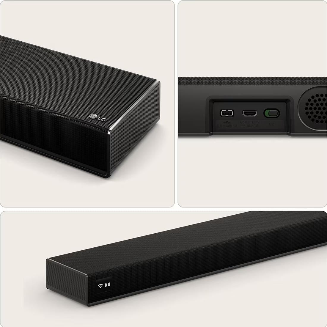 LG Sound Suite Immersive Suite 5 Wireless Bundle: H7 All-in-One Soundbar and M5 Wireless Speakers