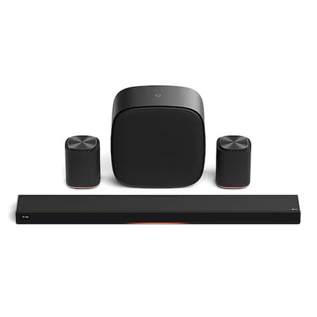 LG Immersive Suite 5 Pro: H7 All-in-One Soundbar | W7 Wireless Subwoofer | M5 1.1.1 Channel Dolby Atmos Wireless Speakers - 2026 Bundle