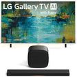 LG LX7B Mini LED 4K Smart Gallery TV with Frame | Cinema Suite 7: H7 All-in-One Soundbar | W7 Wireless Subwoofer - 2026 Bundle