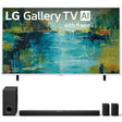 LG LX7B Mini LED 4K Smart Gallery TV with Frame | S90TR 7.1.3 Channel Soundbar with Dolby Atmos and Rear Speakers - Bundle