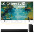 LG LX7B Mini LED 4K Smart Gallery TV with Frame | SG10TY 3.1 Channel Soundbar - Bundle