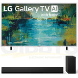 LG LX7B Mini LED 4K Smart Gallery TV with Frame | SG10TY 3.1 Channel Soundbar - Bundle