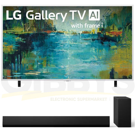 LG LX7B Mini LED 4K Smart Gallery TV with Frame | SG10TY 3.1 Channel Soundbar - Bundle