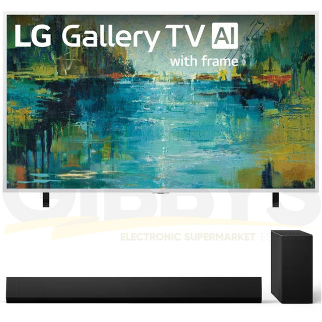 LG LX7B Mini LED 4K Smart Gallery TV with Frame | SG10TY 3.1 Channel Soundbar - Bundle