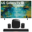 LG LX7B Mini LED 4K Smart Gallery TV with Frame | Sound Suite: H7 Soundbar | W7 Subwoofer | M7 Speaker | M5 Speaker - Bundle