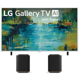 LG LX7B Mini LED 4K Smart Gallery TV with Frame | Stereo Suite 5: M5 Sound Suite 1.1.1 Channel Dolby Atmos Wireless Speakers - 2026 Bundle