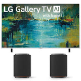 LG LX7B Mini LED 4K Smart Gallery TV with Frame | Stereo Suite 7: M7 Sound Suite 2.1.1 Channel Dolby Atmos Wireless Speakers - 2026 Bundle