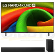 LG NU70 Nano 4K UHD AI Smart TV | SG10TY 3.1 Channel Soundbar - Bundle