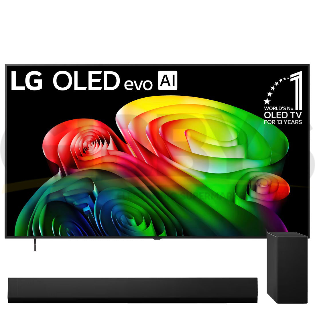 LG OLED B6GUA 4K AI Smart webOS TV | SG10TY 3.1 Channel Soundbar Bundle