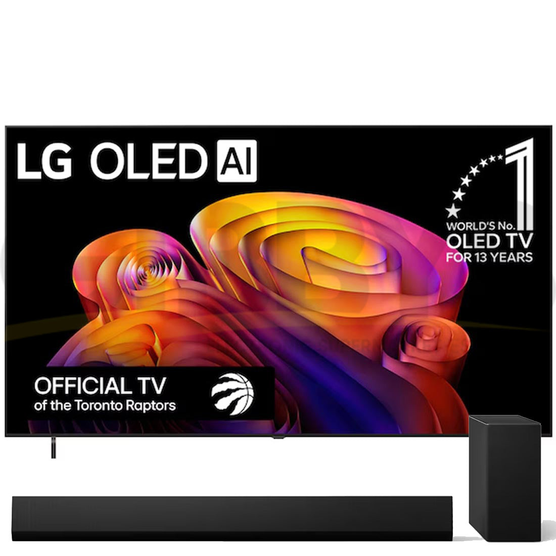 LG OLED55B6EUA 55" OLED AI B6E 4K Smart TV | SG10TY 3.1 Channel Soundbar Bundle