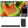 LG OLED65B5PUA 65" OLED B5 4K OLED AI Smart TV | SC9S 3.1.3 Channel Soundbar - Bundle