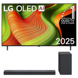 LG OLED65B5PUA 65" OLED B5 4K OLED AI Smart TV | SC9S 3.1.3 Channel Soundbar - Bundle