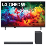 LG QNED75B QNED AI Mini LED 4K Smart TV | SC9S 3.1.3 Channel Soundbar - Bundle