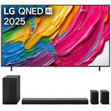 LG QNED82A AI 4k Smart TV | S70TR 5.1.1 Channel Soundbar - Bundle