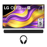 LG OLED G5 4K OLED Evo AI Concierge Smart TV - 2025 Model | Sonos Ace Wireless Over-Ear Active Noise Cancelling Headphones | Sonos Arc Premium Smart Soundbar - Bundle