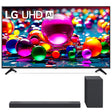 LG 55UA7700PUB 55" 4K Ultra HD LED HDR TV | SC9S 3.1.3 Channel Soundbar - Bundle