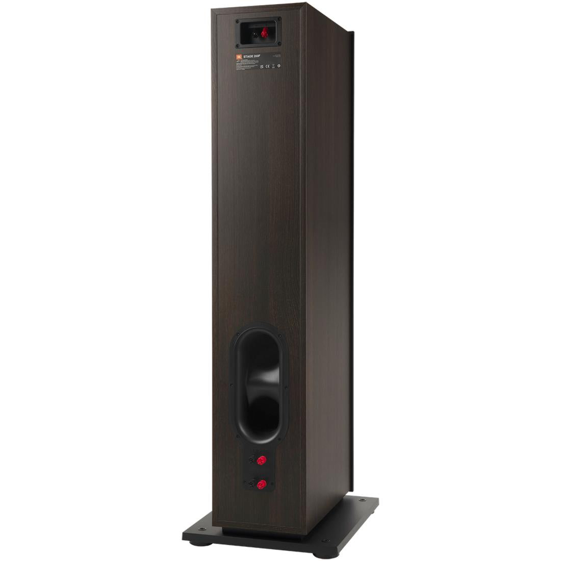 JBL Stage 260F speaker in espresso finish