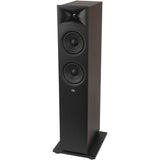 JBL Stage 260F speaker in espresso finish
