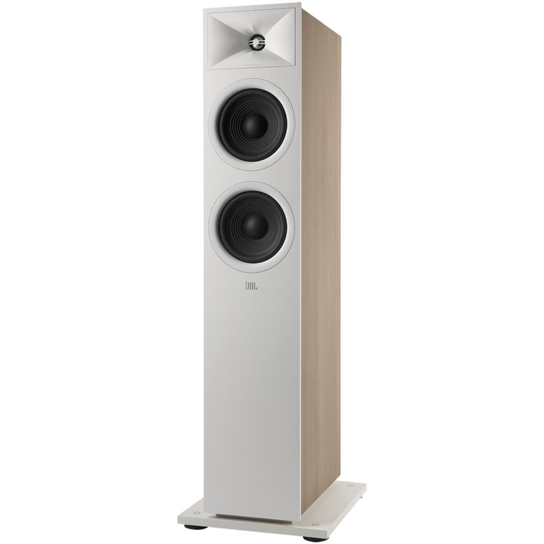 JBL Stage 260F speaker in latte finish