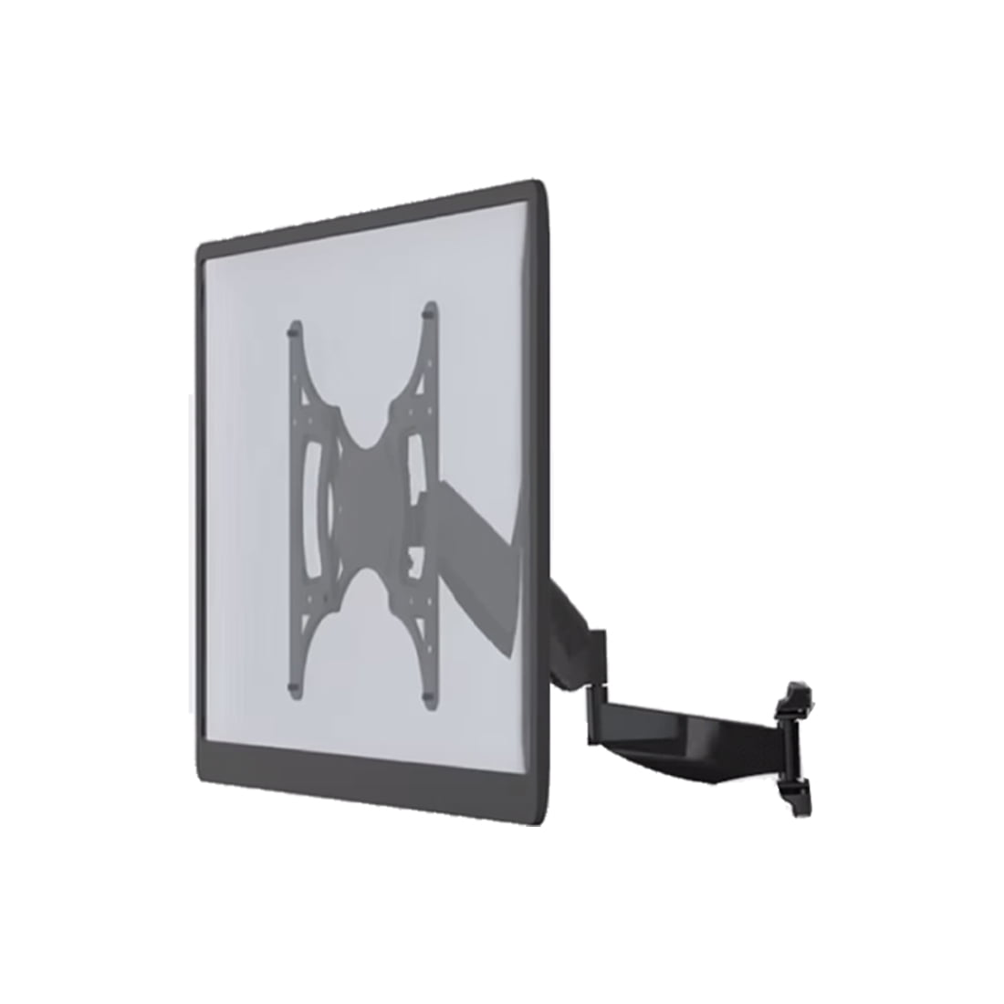 Loctek PSW602MUT Gas Spring Smart Interactive Full Motion TV Wall Mount for 42"-55" TV