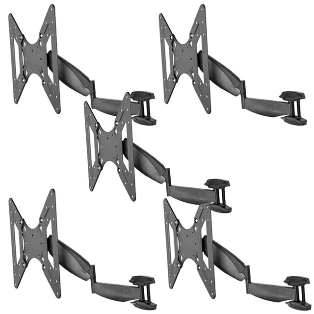 Loctek PSW602MUT Gas Spring Smart Interactive Full Motion TV Wall Mounts (5 Pack)